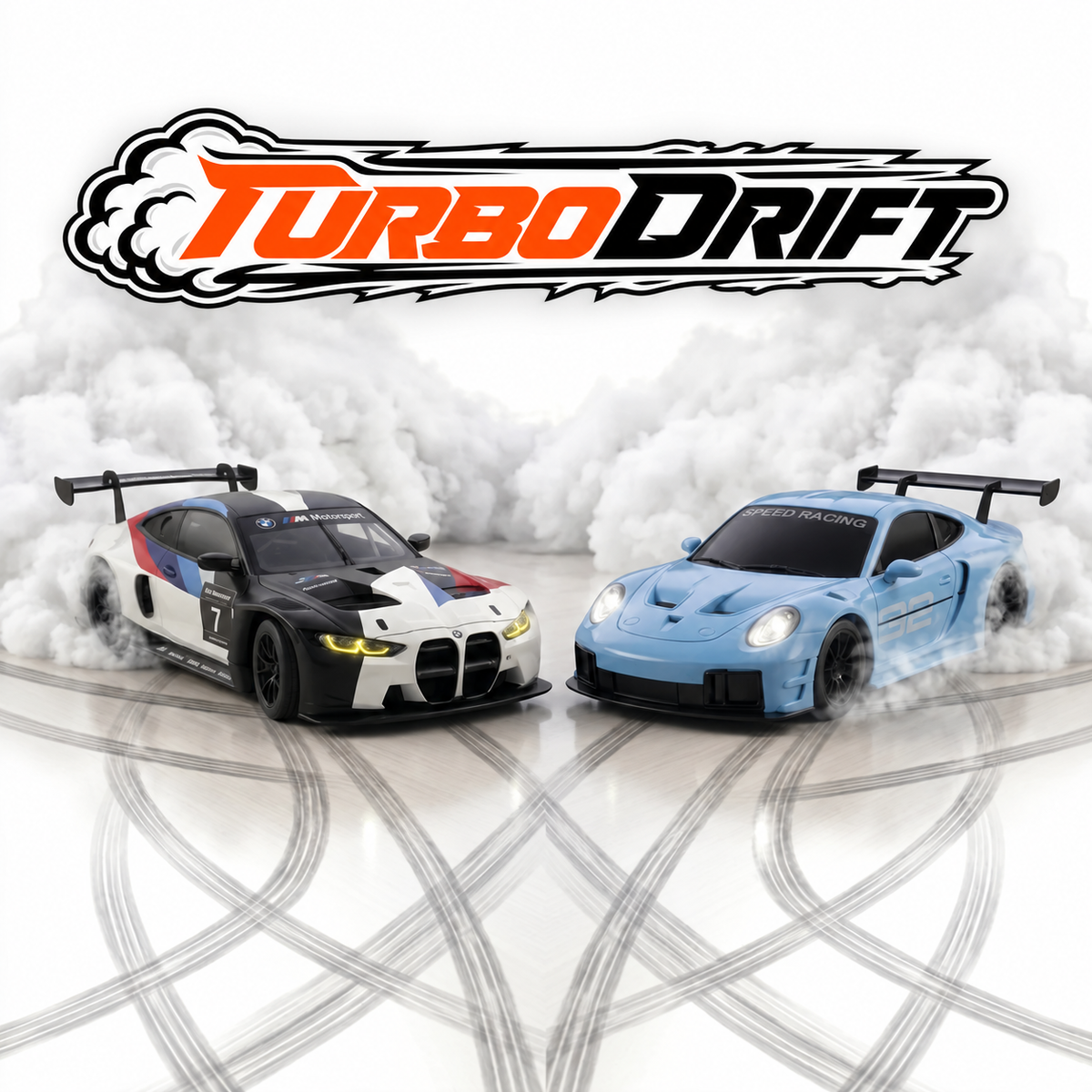 Pack Porsche GT3 RS Bleue et BMW M4 GT3 en duo